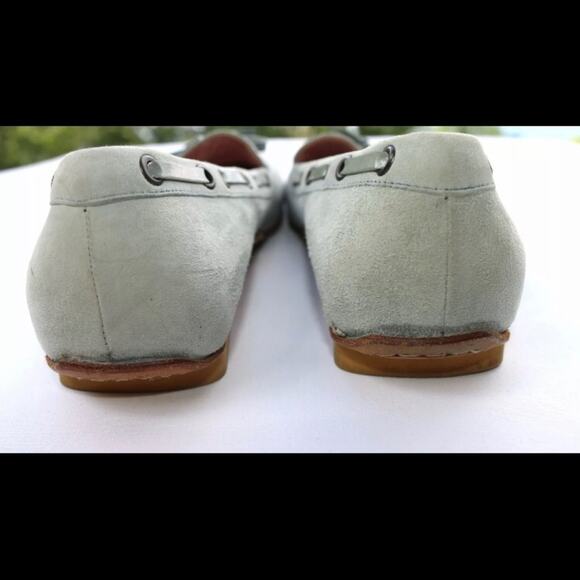 Fieramosca Italy Square Toe Suede Driving Mocs - Picture 5 of 7